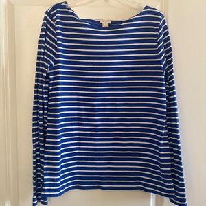 JCrew Long Sleeve Striped Top